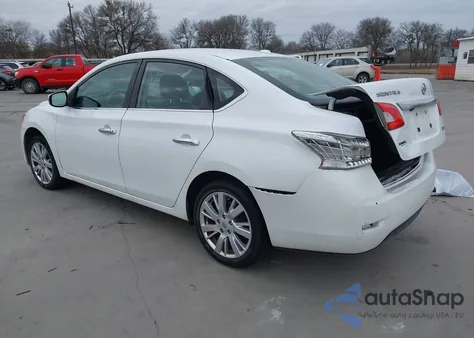 2014 Nissan Sentra Sl z USA, uszkodzony, nr VIN 3N1AB7APXEY339187